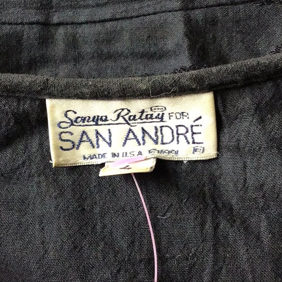 Vintage Two piece designer cotton Victorian style 1980s set - Picture 9 of 13